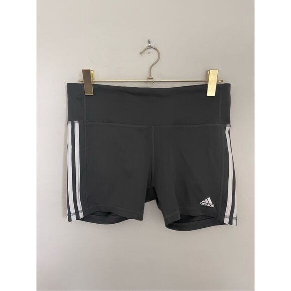 Adidas Three Stripes Running/Training Shorts Sz Large - Picture 1 of 6
